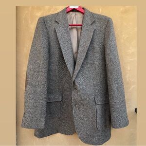 Imperial by HAGGAR 100% Pure Wool Single Breasted Single Vent Vintage Blazer